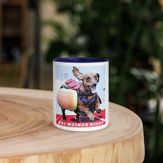 Weiner Rides Coffee Mug